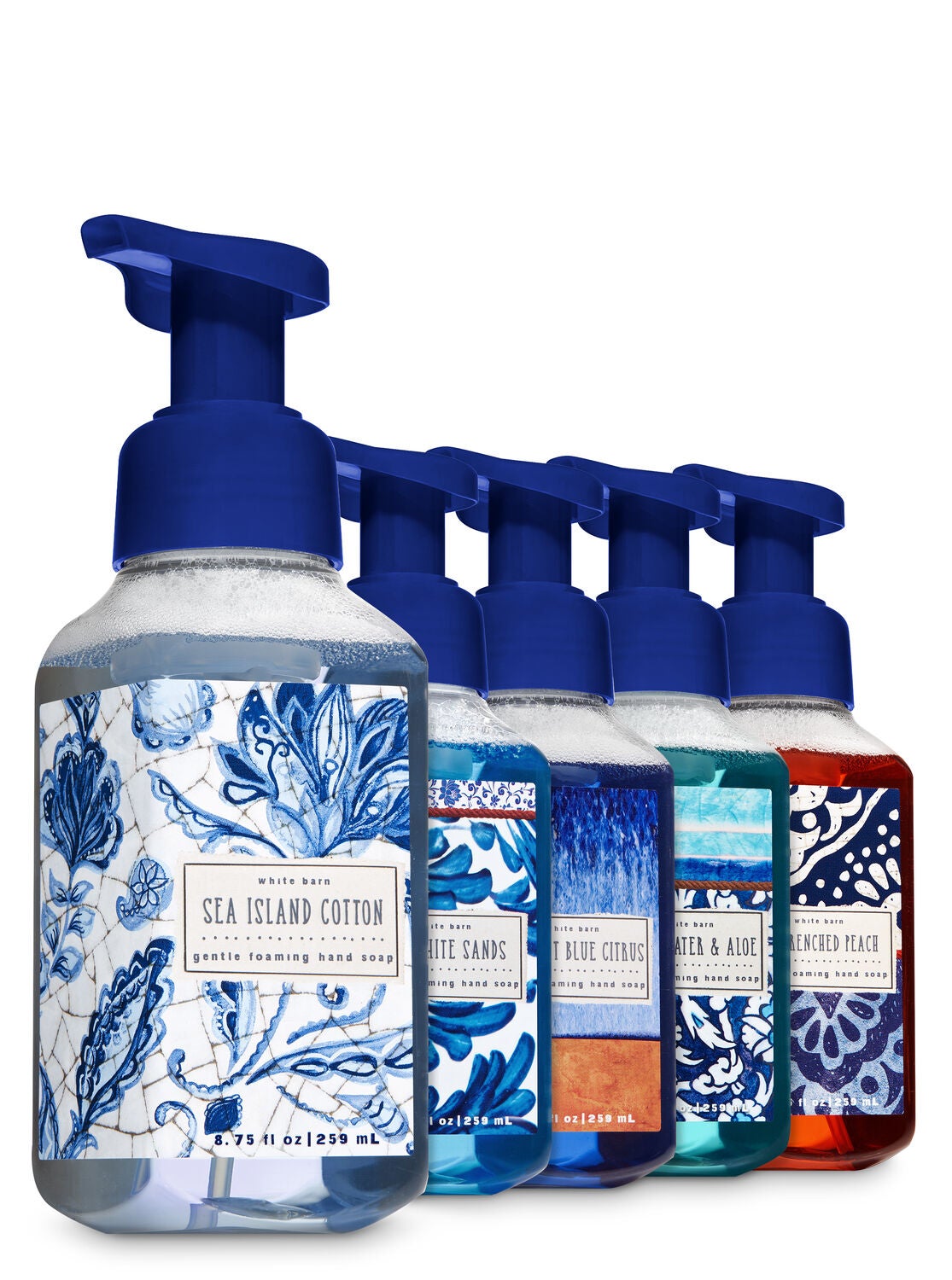 Blue Bungalow Gentle Foaming Hand Soap, 5-Pack - Bath And Body Works