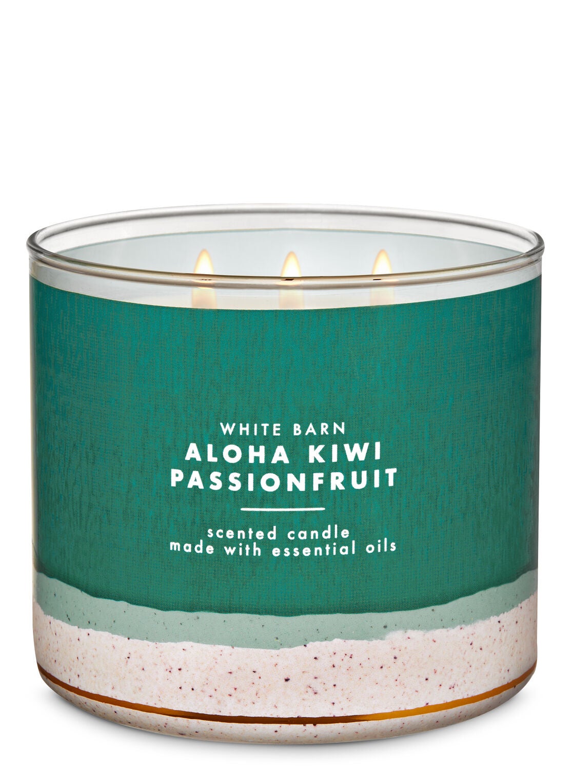 White Barn Aloha Kiwi Passionfruit 3-Wick Candle - Bath And Body Works