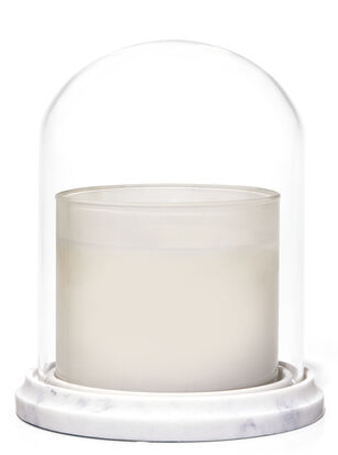 Timeless Glass Cloche 3-Wick Candle Holder