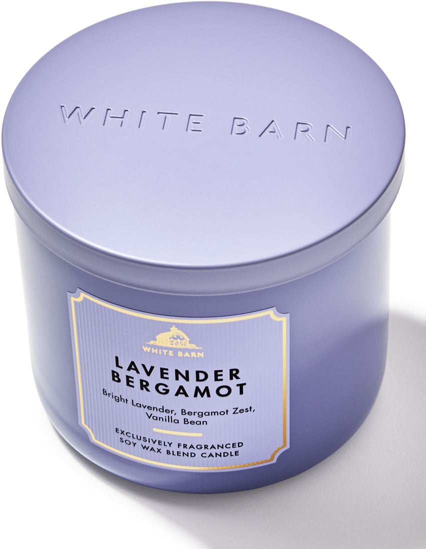 Lavender Bergamot 3-Wick Candle