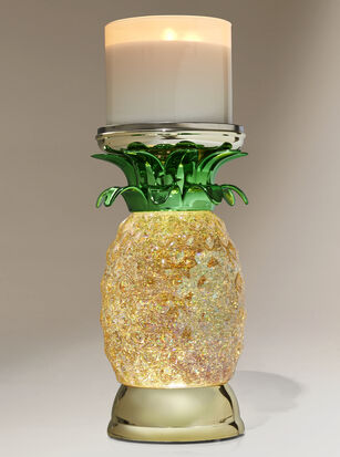 Water Globe Pineapple 3-Wick Candle Holder