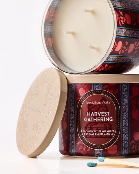 Harvest Gathering 3-Wick Candle