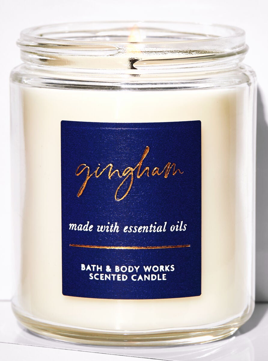 Single Wick Candles On Sale Bath Body Works