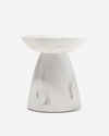Marble Pedestal 3-Wick Candle Holder