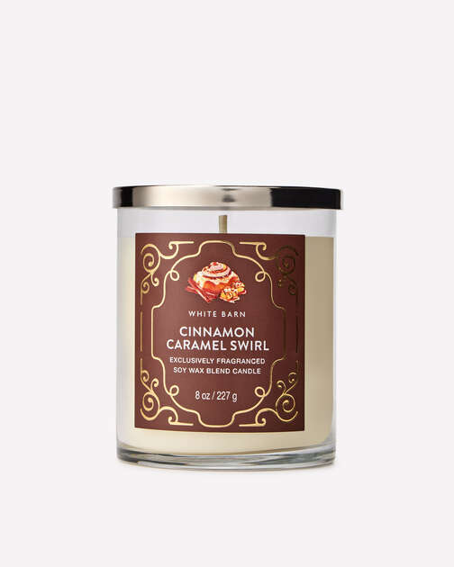 Cinnamon Caramel Swirl Single Wick Candle