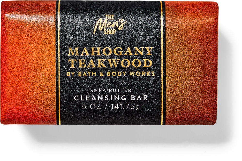 Mahogany Teakwood Shea Butter Cleansing Bar