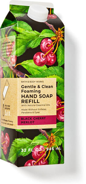 Black Cherry Merlot Gentle &amp;amp; Clean Foaming Hand Soap Refill