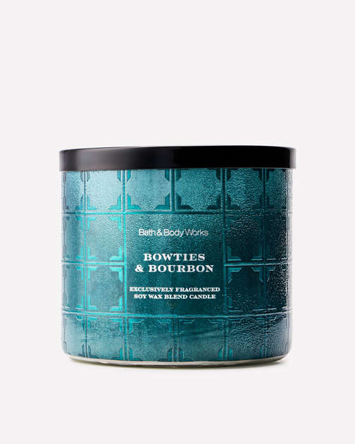 Bowties & Bourbon 3-Wick Candle