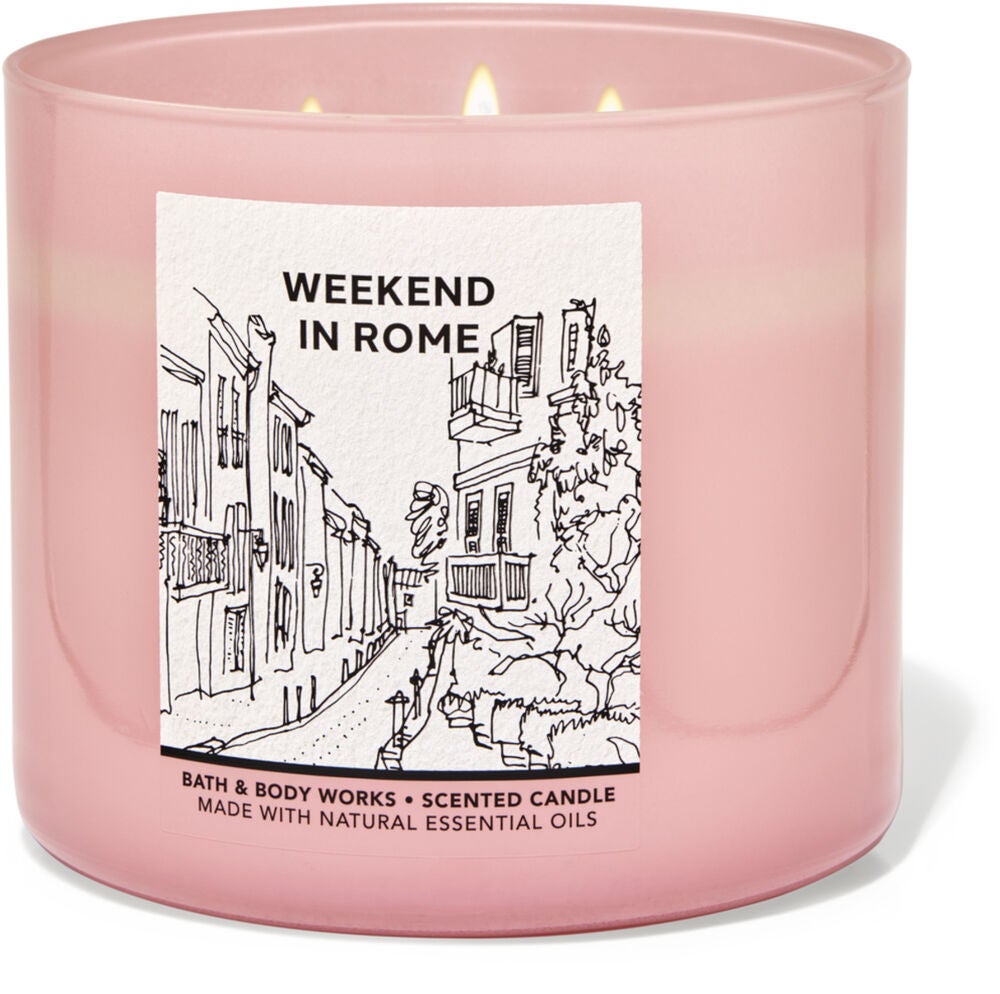 Weekend in Rome 3-Wick Candle