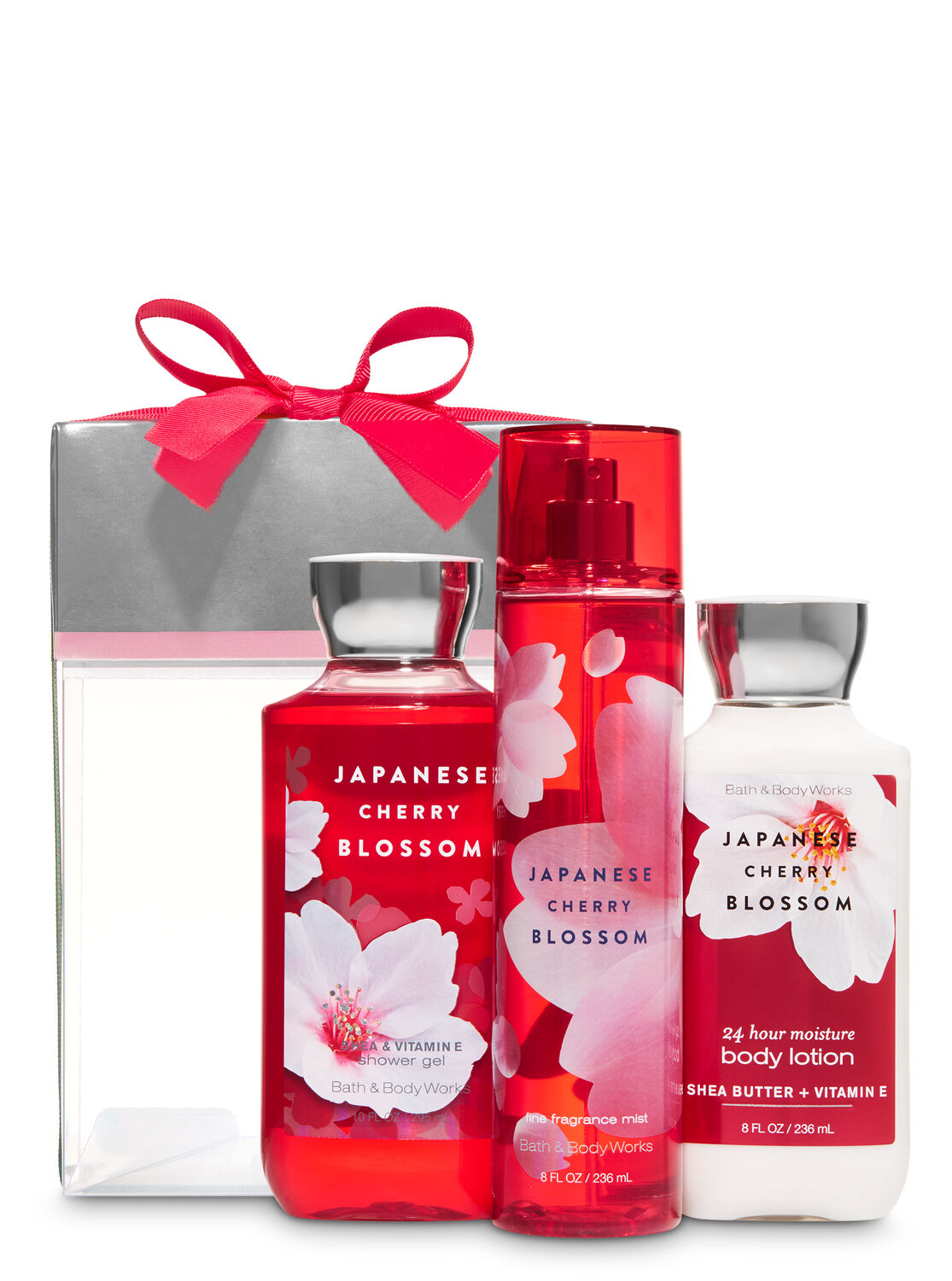 Japanese Cherry Blossom Box Gift Set Bath Body Works