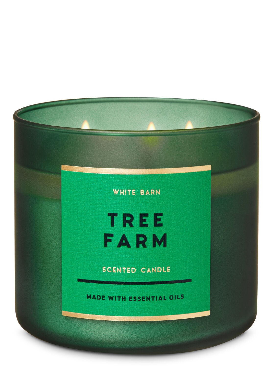 White Barn Tree Farm 3-Wick Candle - Bath And Body Works