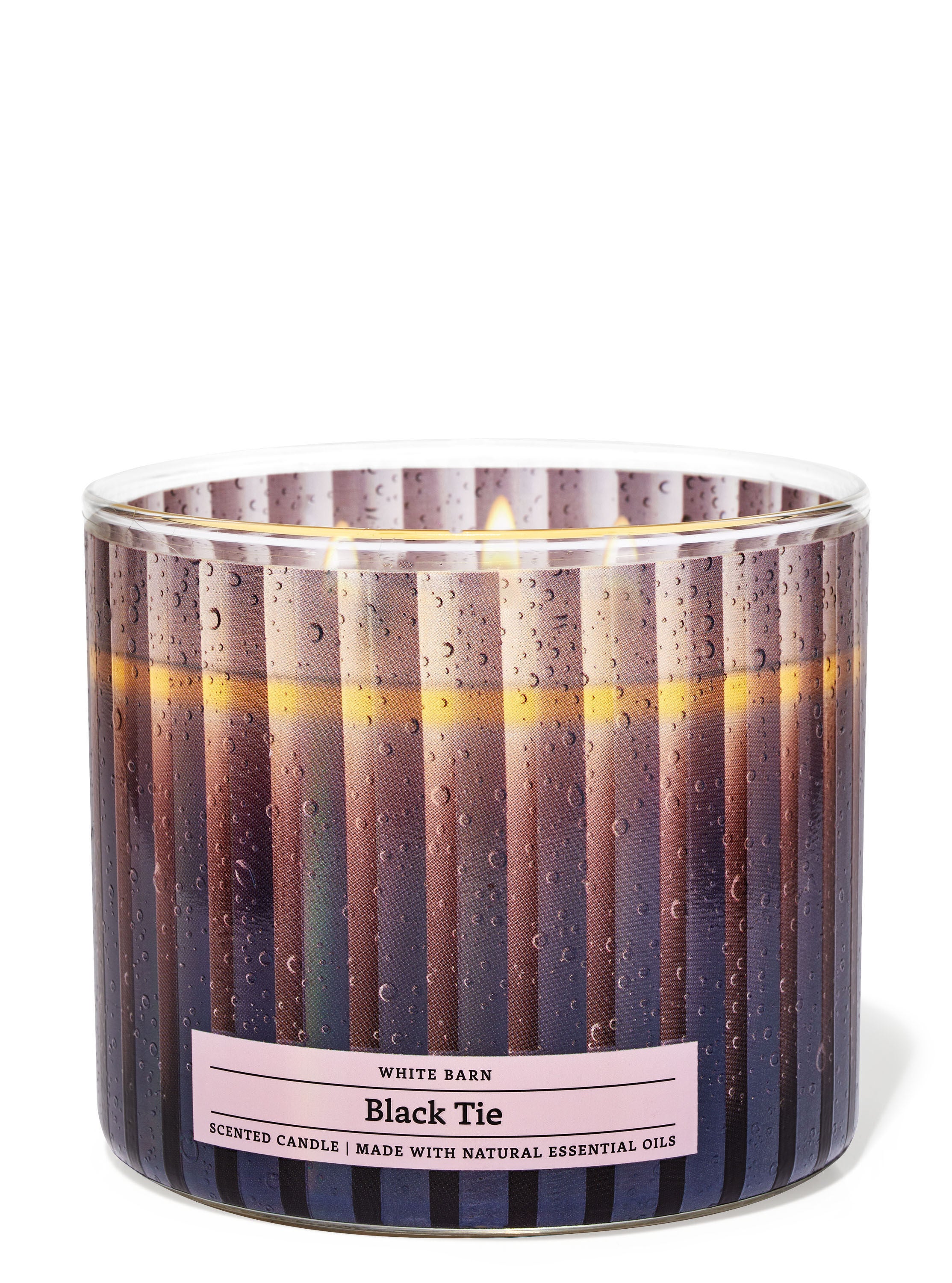 Black tie new arrivals candle