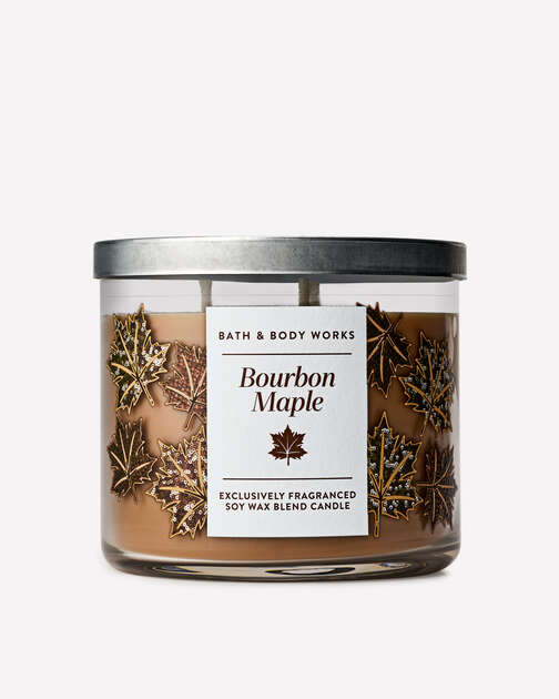 Bourbon Maple 3-Wick Candle