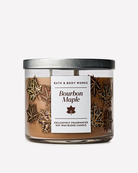 Bourbon Maple 3-Wick Candle