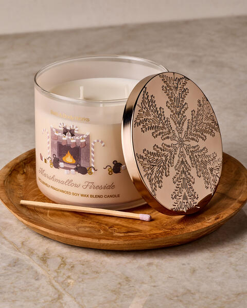 Marshmallow Fireside 3-Wick Candle