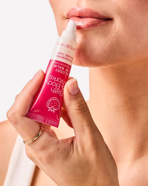Strawberry Pound Cake Glossy Lip Balm