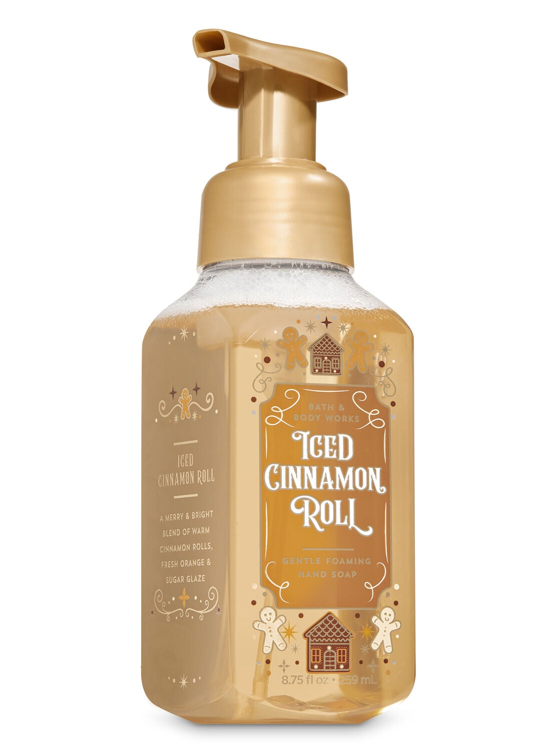 Iced Cinnamon Roll Gentle Foaming Hand Soap - Bath And Body Works
