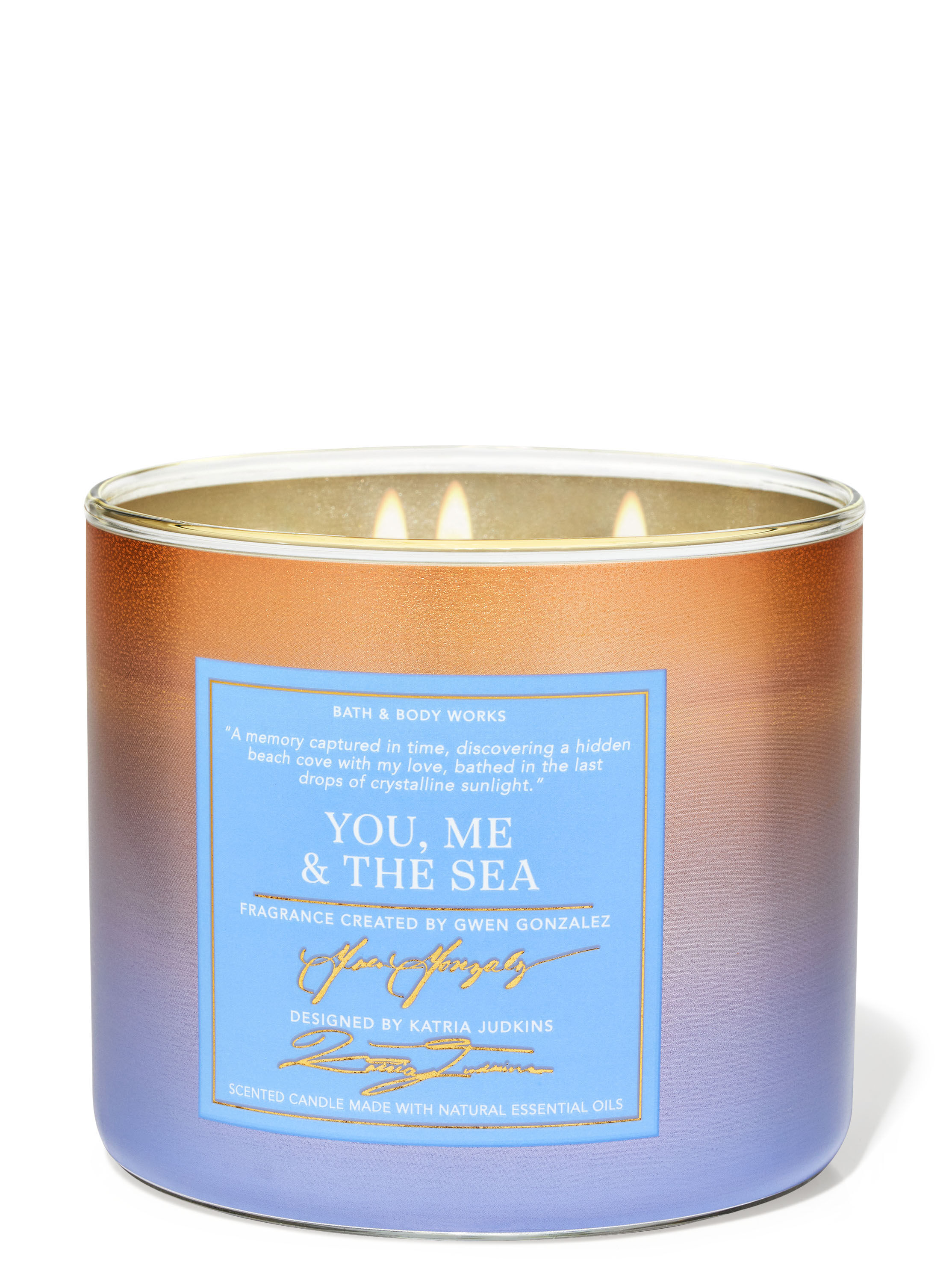 You, Me, & the Sea 3-Wick Candle