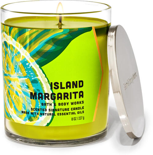 Island Margarita Signature Single Wick Candle