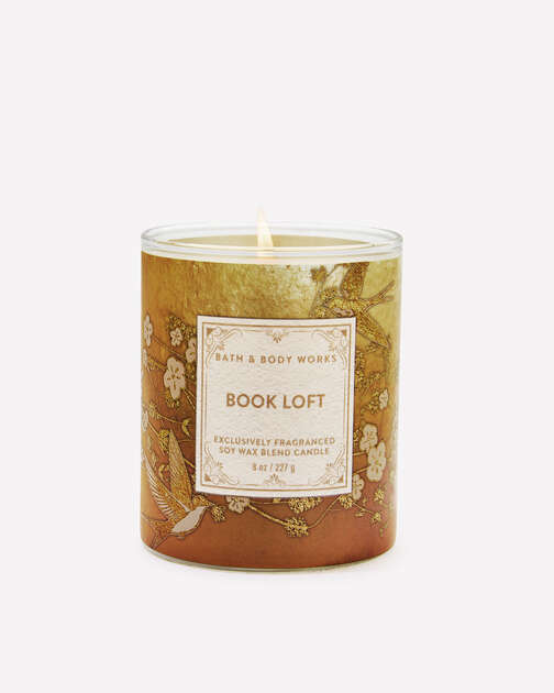 Book Loft Single Wick Candle