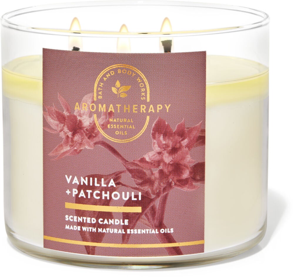 Vanilla Patchouli 3-Wick Candle