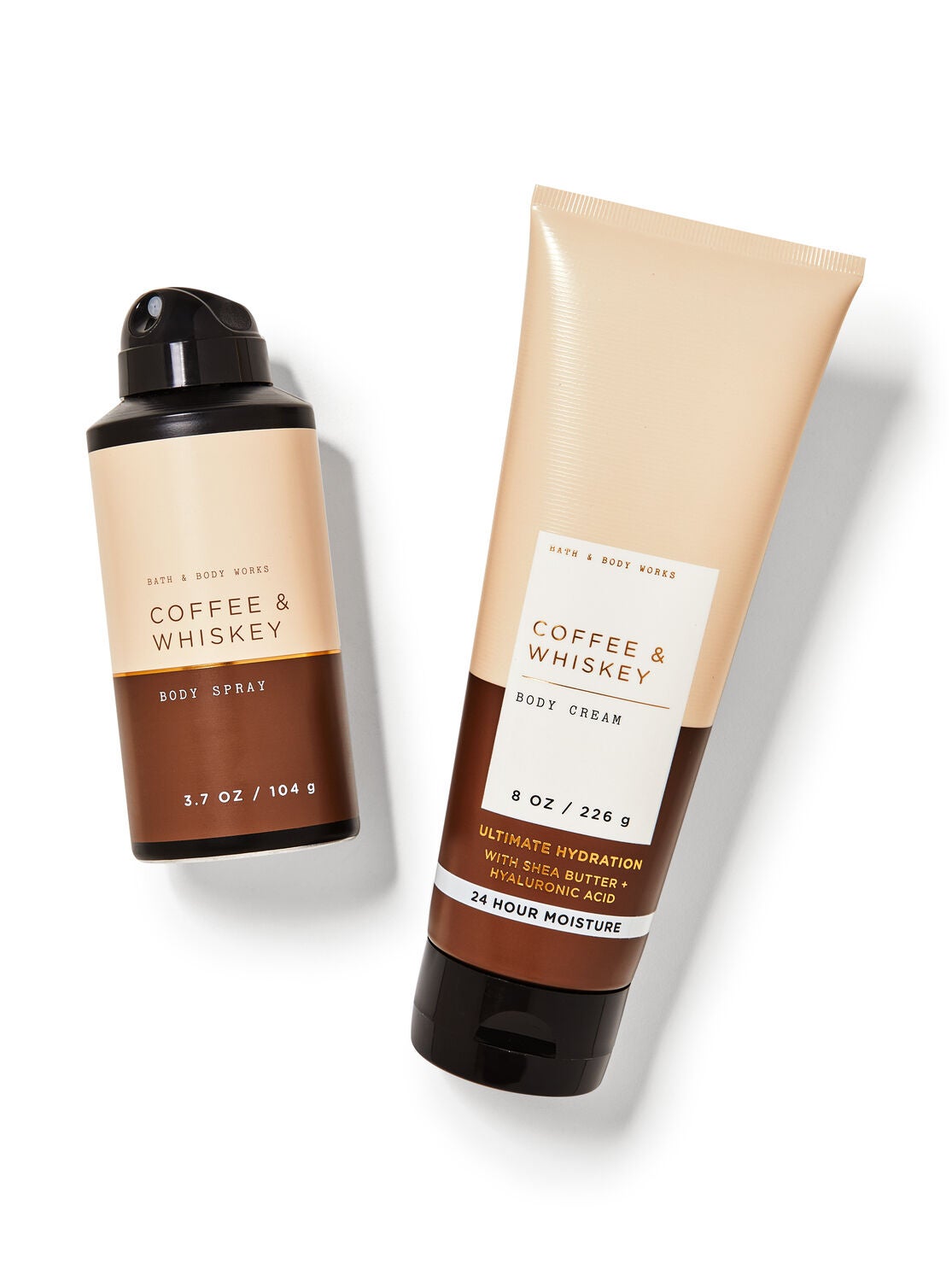 Coffee & Whiskey Body Spray & Ultimate Hydration Body Cream Bundle - Mens |  Bath & Body Works
