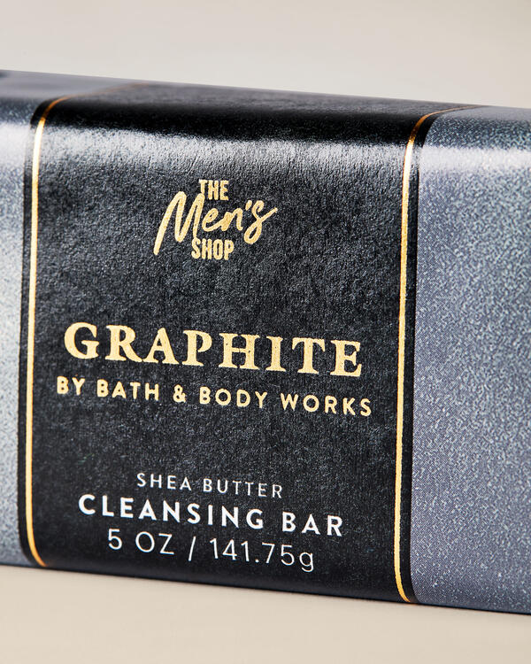 Graphite Shea Butter Cleansing Bar