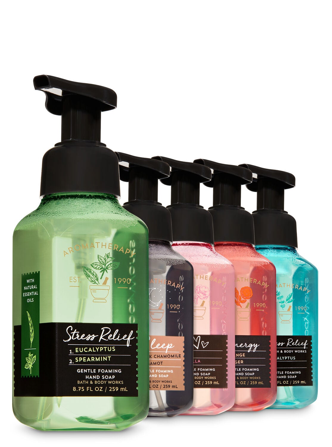 Aromatherapy Aromatherapy Gentle Foaming Hand Soap, 5-Pack - Bath And Body Works