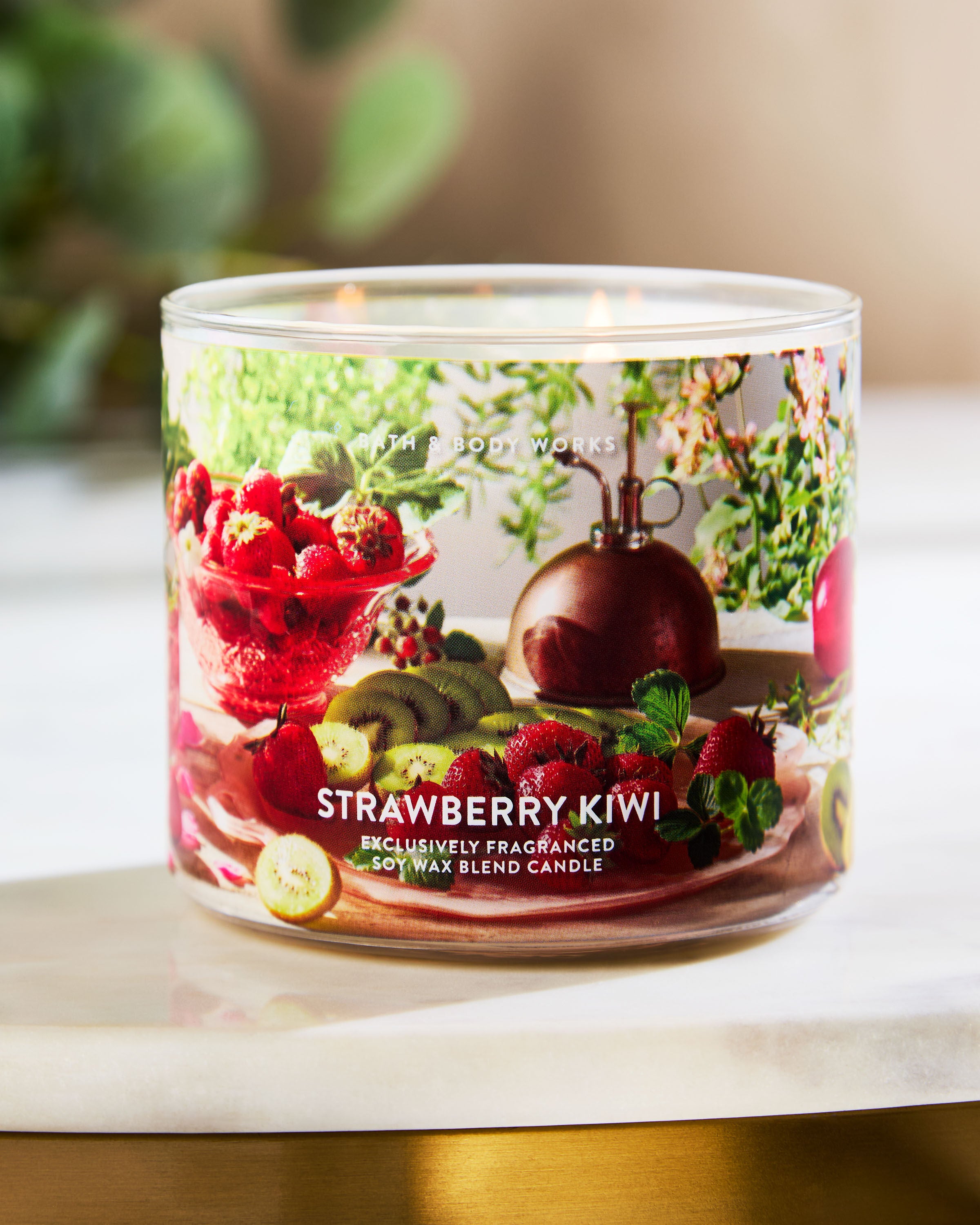 Strawberry Kiwi 3-Wick Candle | Bath & Body Works