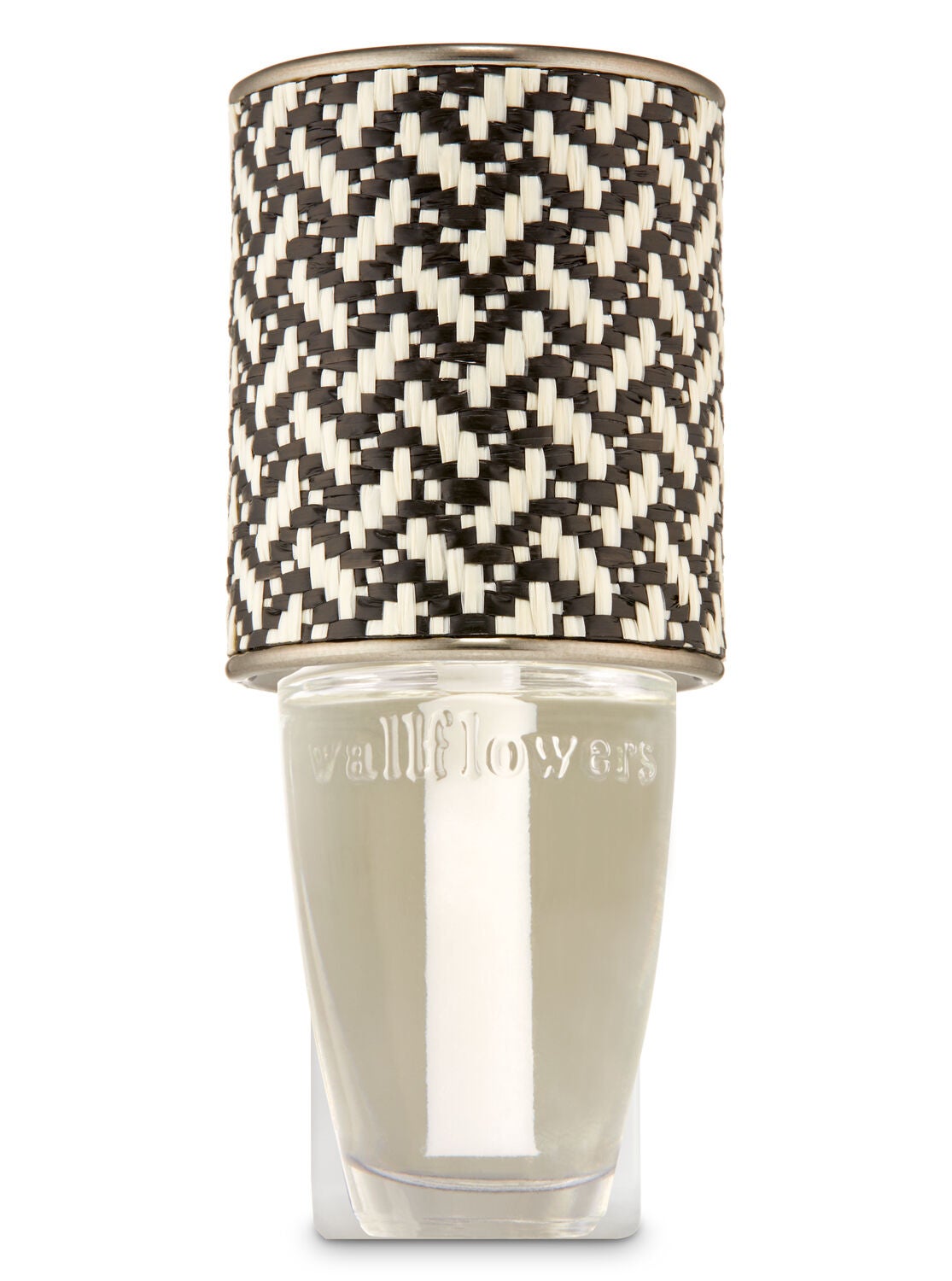 Black & White Basketweave Wallflowers Fragrance Plug - Bath And Body Works
