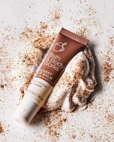 Hot Cocoa & Cream Glossy Lip Balm
