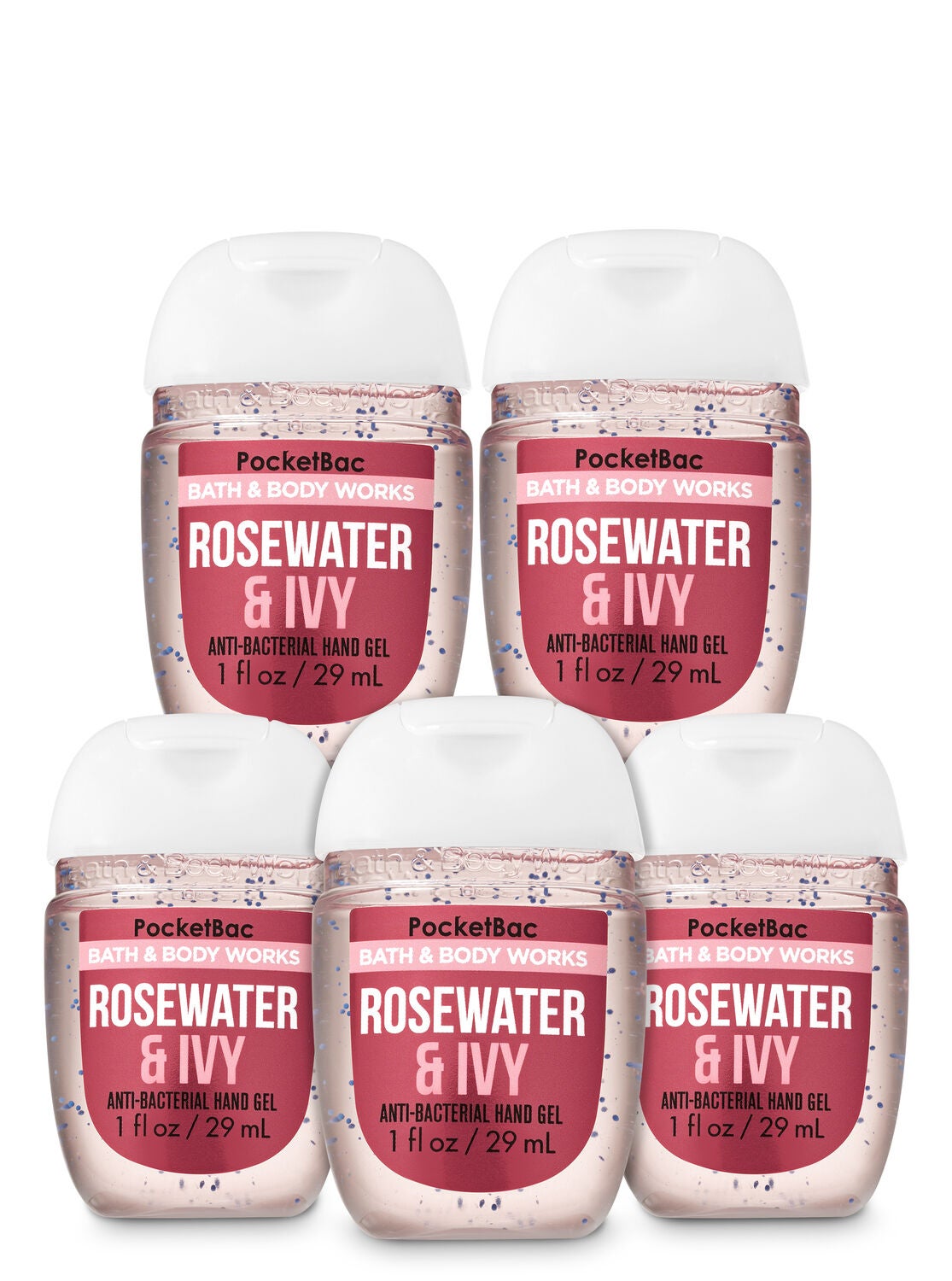 Rosewater & Ivy PocketBac Hand Sanitizers, 5-Pack - Bath And Body Works