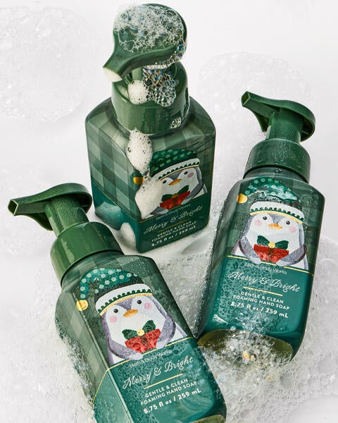 Merry & Bright Gentle & Clean Foaming Hand Soap