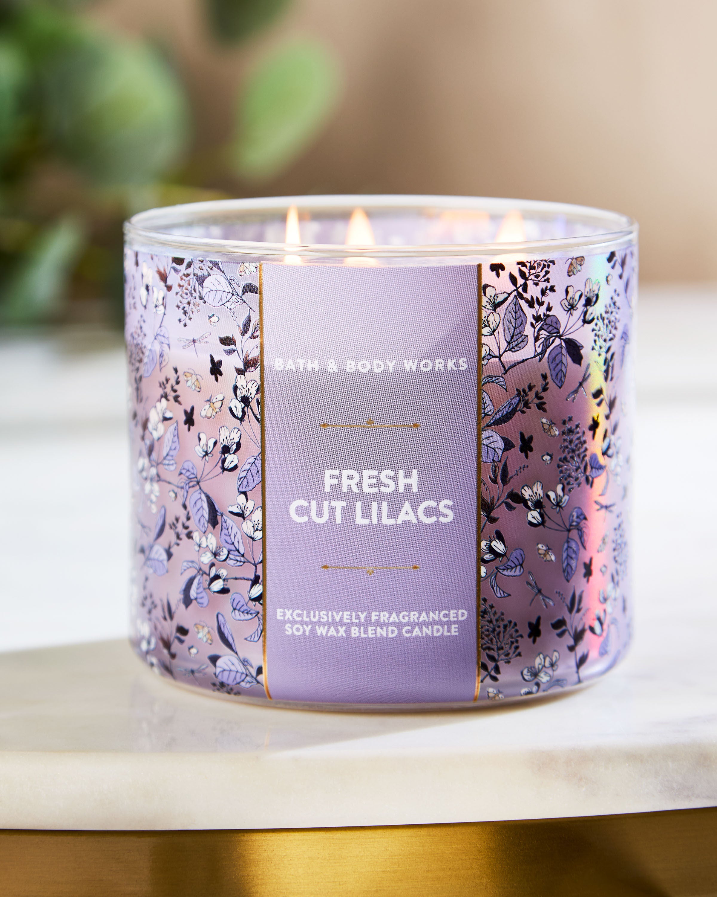 Fresh Cut Lilacs 3-Wick Candle 3-Wick Candle | Bath & Body Works