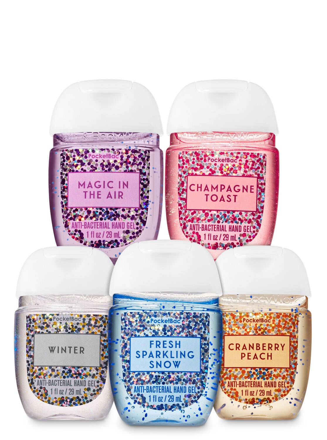 All That Glitters PocketBac Hand Sanitizers, 5-Pack - Bath And Body Works