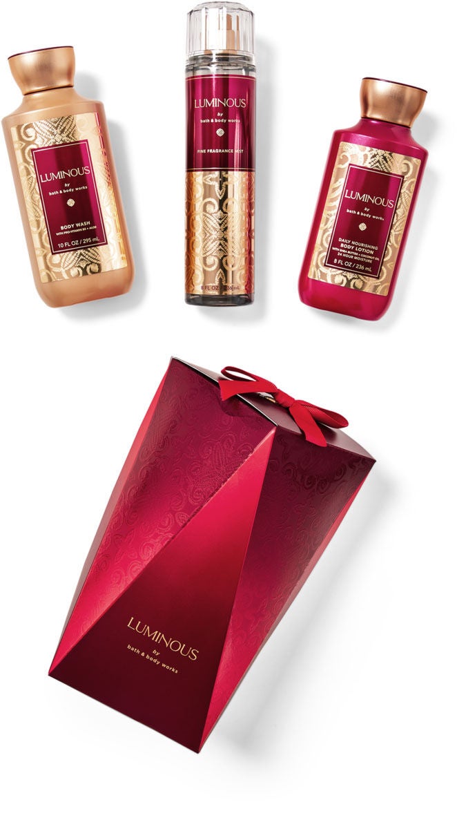 Bath and body works 2025 lotion and perfume set