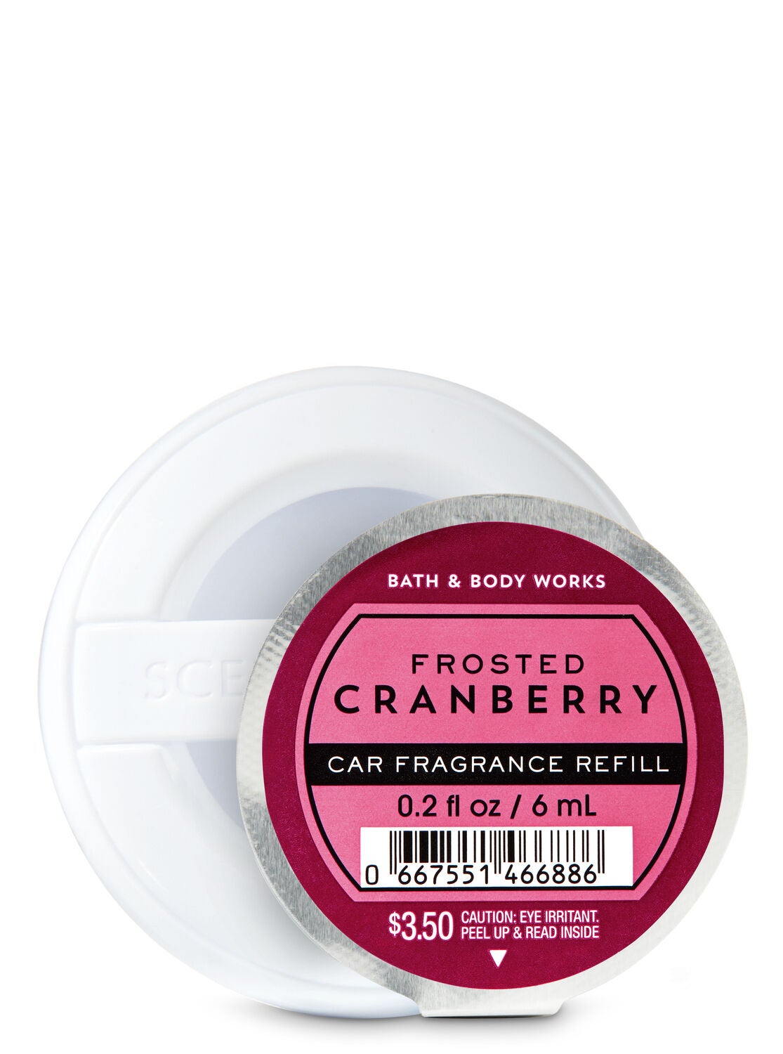Frosted Cranberry Car Fragrance Refill - Bath And Body Works