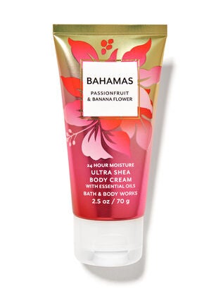 Bahamas Passionfruit &amp; Banana Flower Travel Size Body Cream