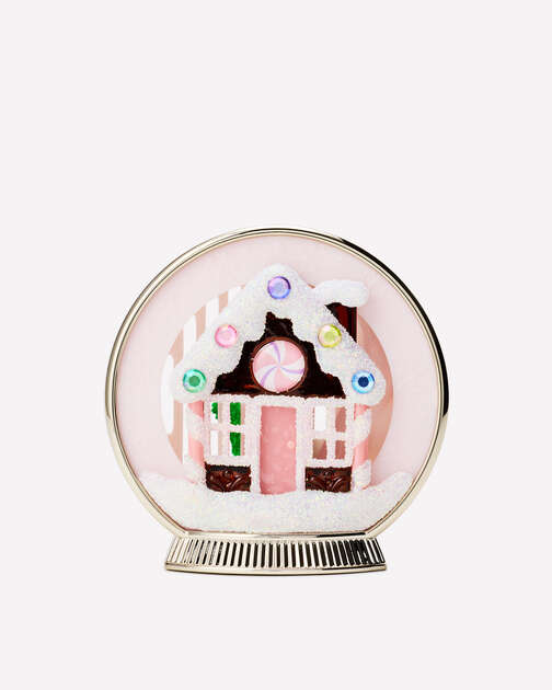 Gingerbread House Snow Globe Car Fragrance Holder