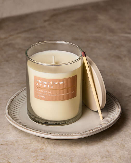Whipped Honey & Vanilla Single Wick Candle