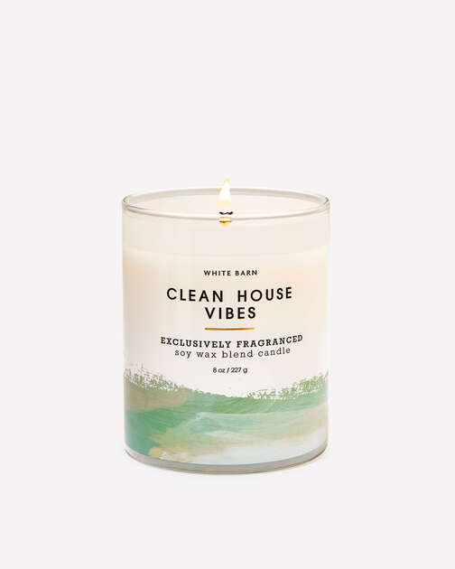 Clean House Vibes Single Wick Candle