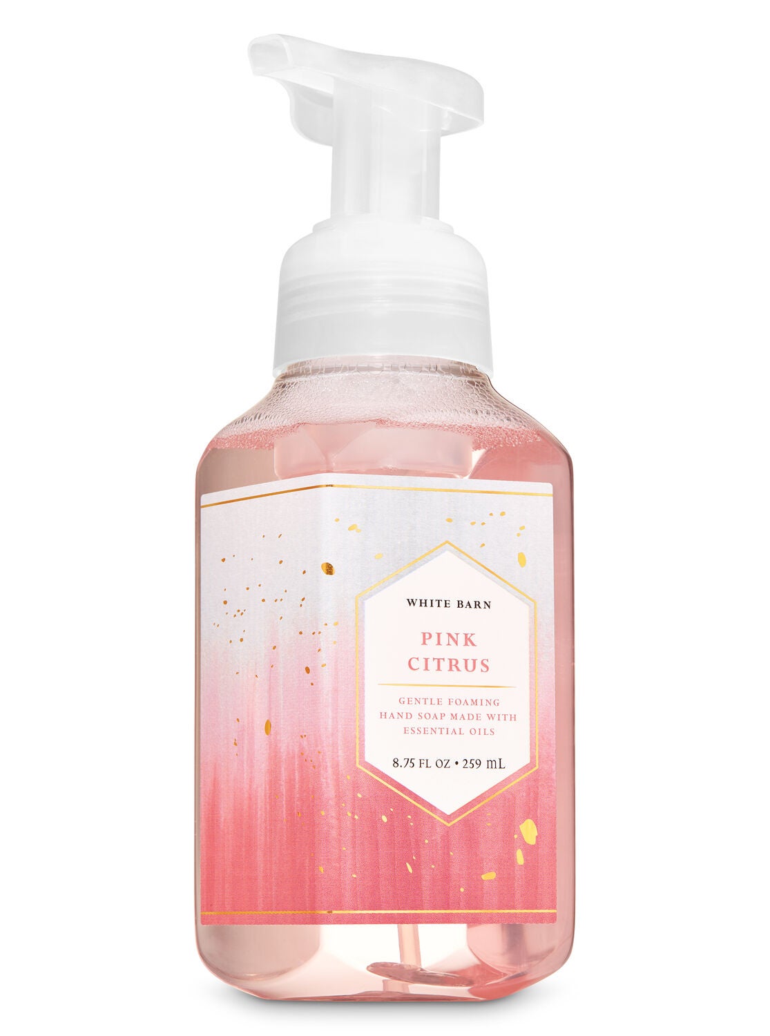 White Barn Pink Citrus Gentle Foaming Hand Soap - Bath And Body Works