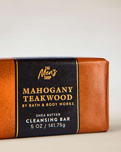 Mahogany Teakwood Shea Butter Cleansing Bar