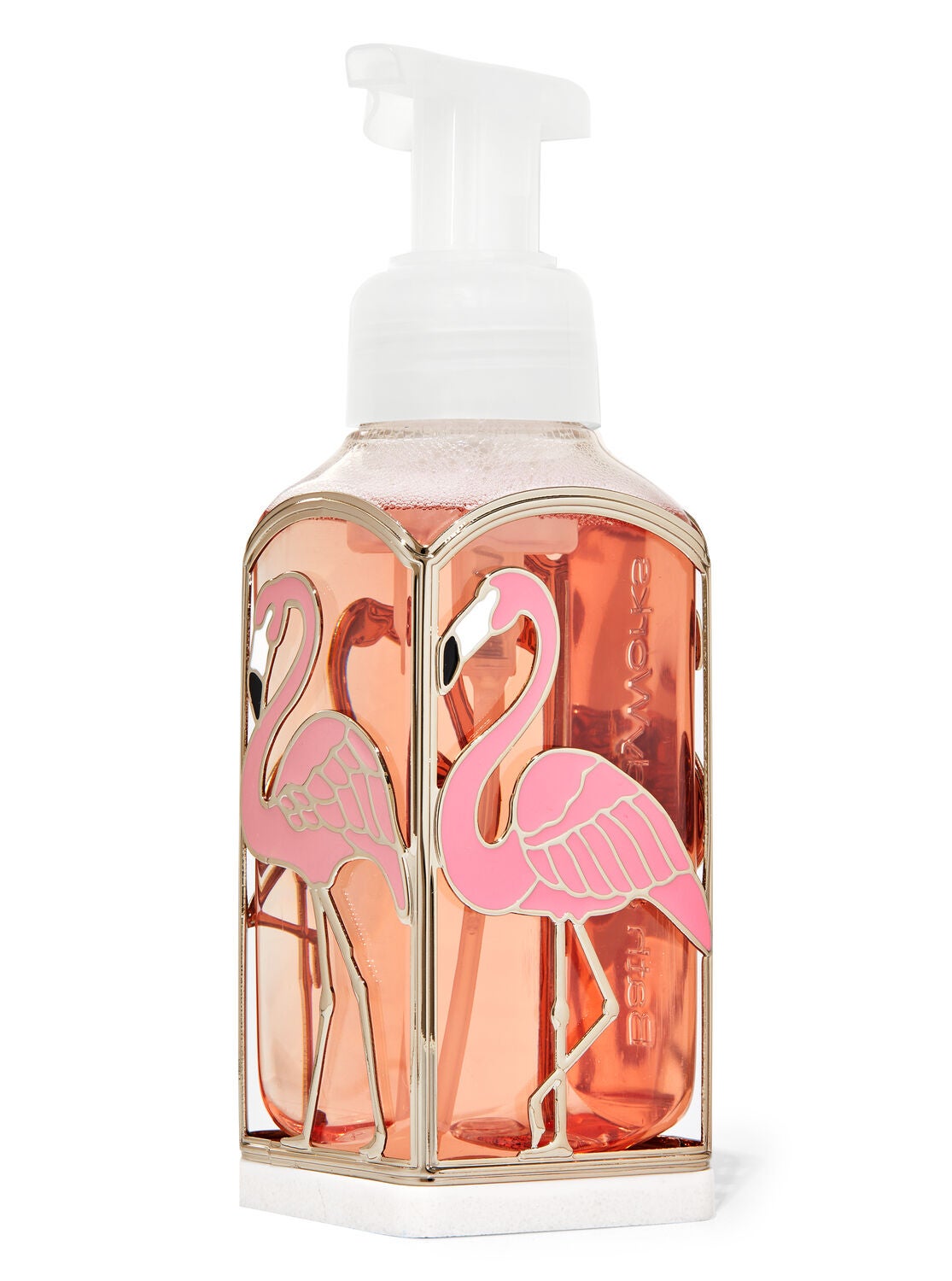 bath and body works flamingo soap holder