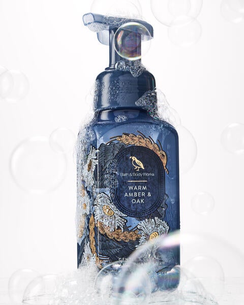 Warm Amber & Oak Gentle & Clean Foaming Hand Soap