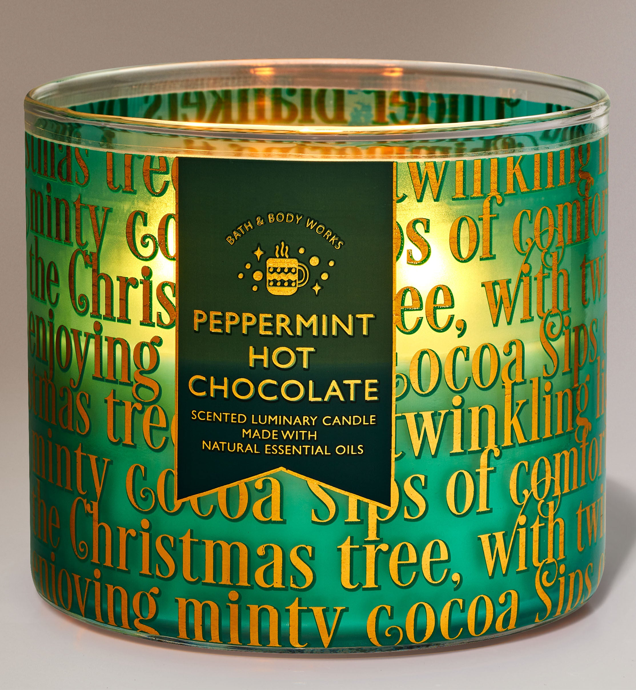 Peppermint Hot Chocolate 3-Wick Candle