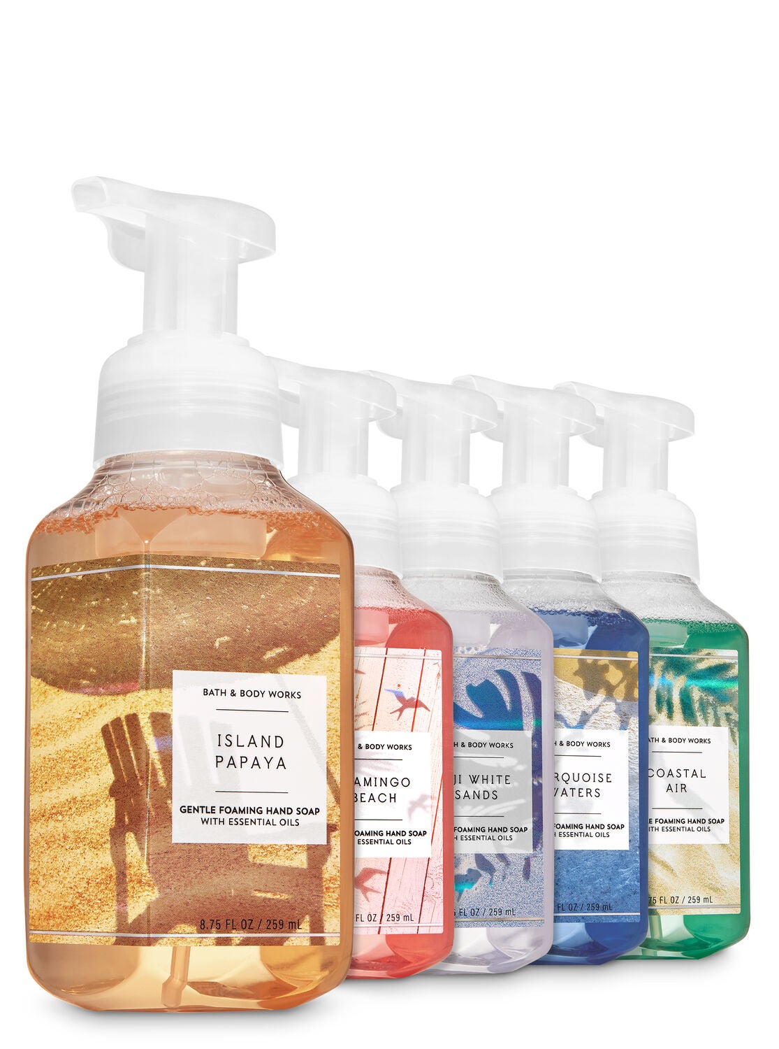 Seascape Gentle Foaming Hand Soap, 5-Pack - Bath And Body Works