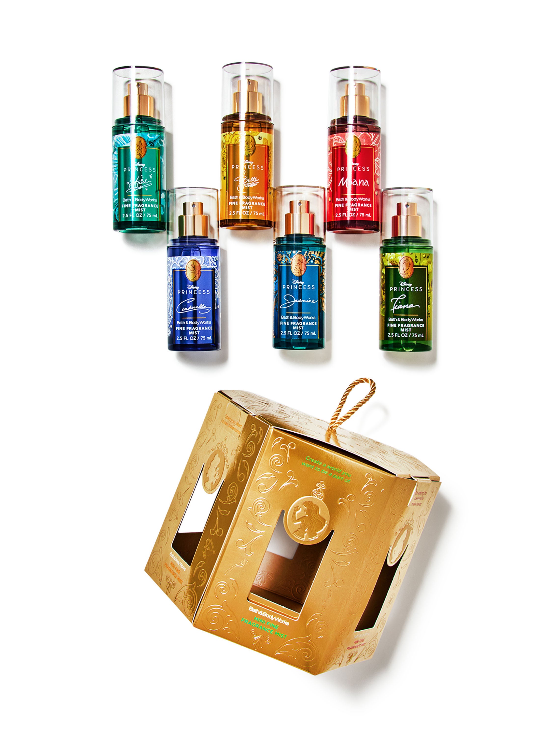 【希少！！】 Mini Princess Disney Fine Bath | Set Gift Mist Fragrance ボディミスト