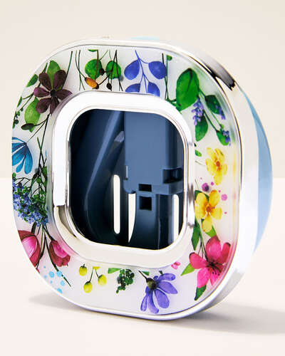 Pressed Floral Car Fragrance Holder