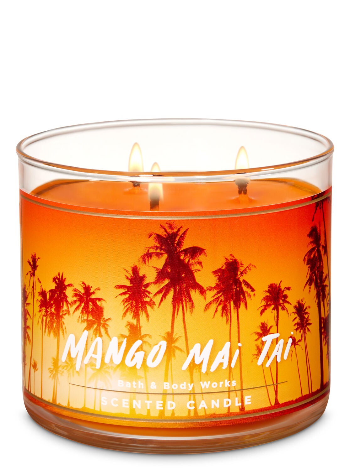 Mango Mai Tai 3-Wick Candle - Bath And Body Works